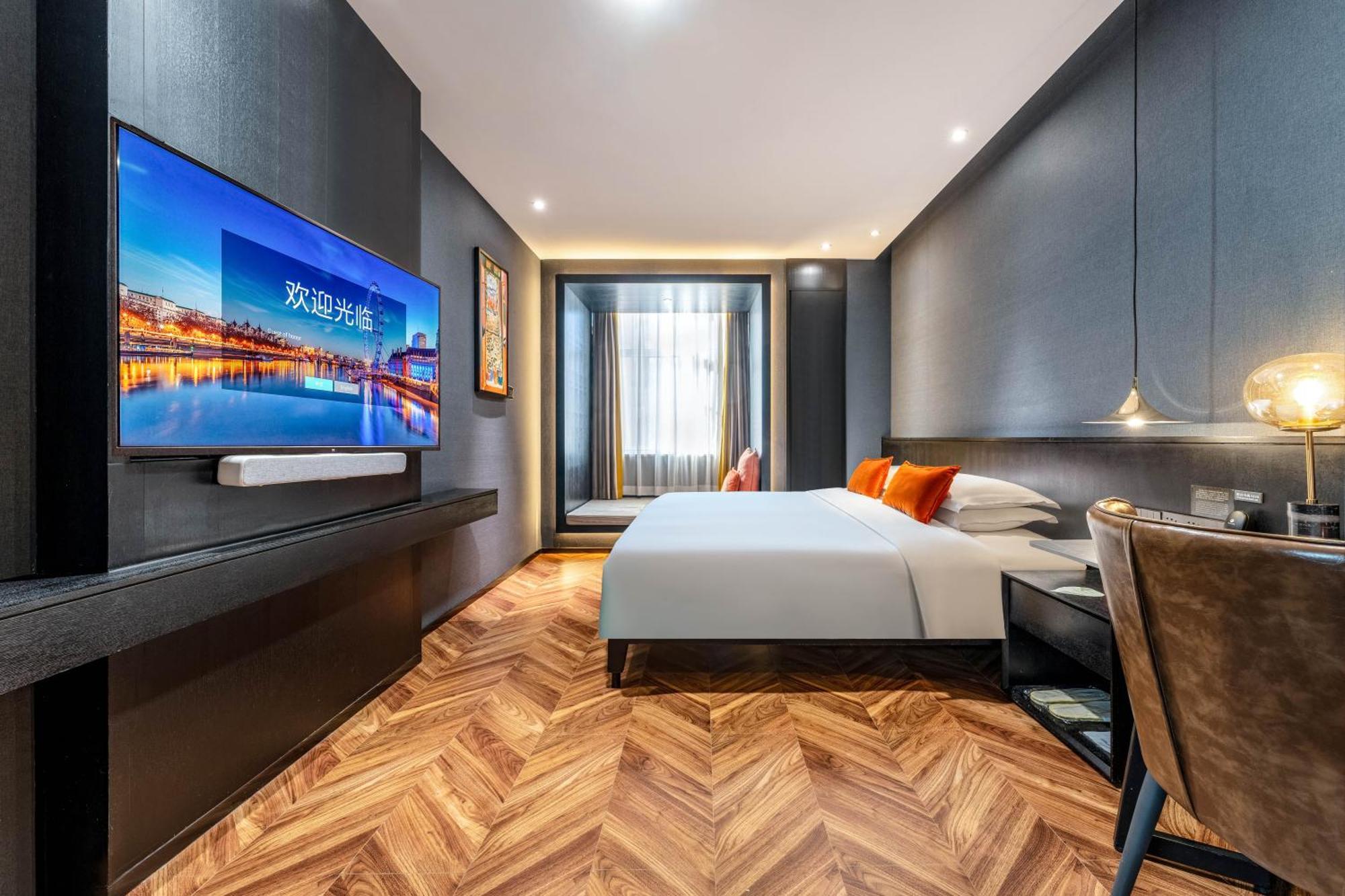 Hesu Designer Hotel & Suites -Near Xi'An Drum Tower And Yongning Gate -Free Laundry Luggage Storage -Kitty Cafe With Freshly Ground Coffee -24H Front Desk -English Service Dış mekan fotoğraf