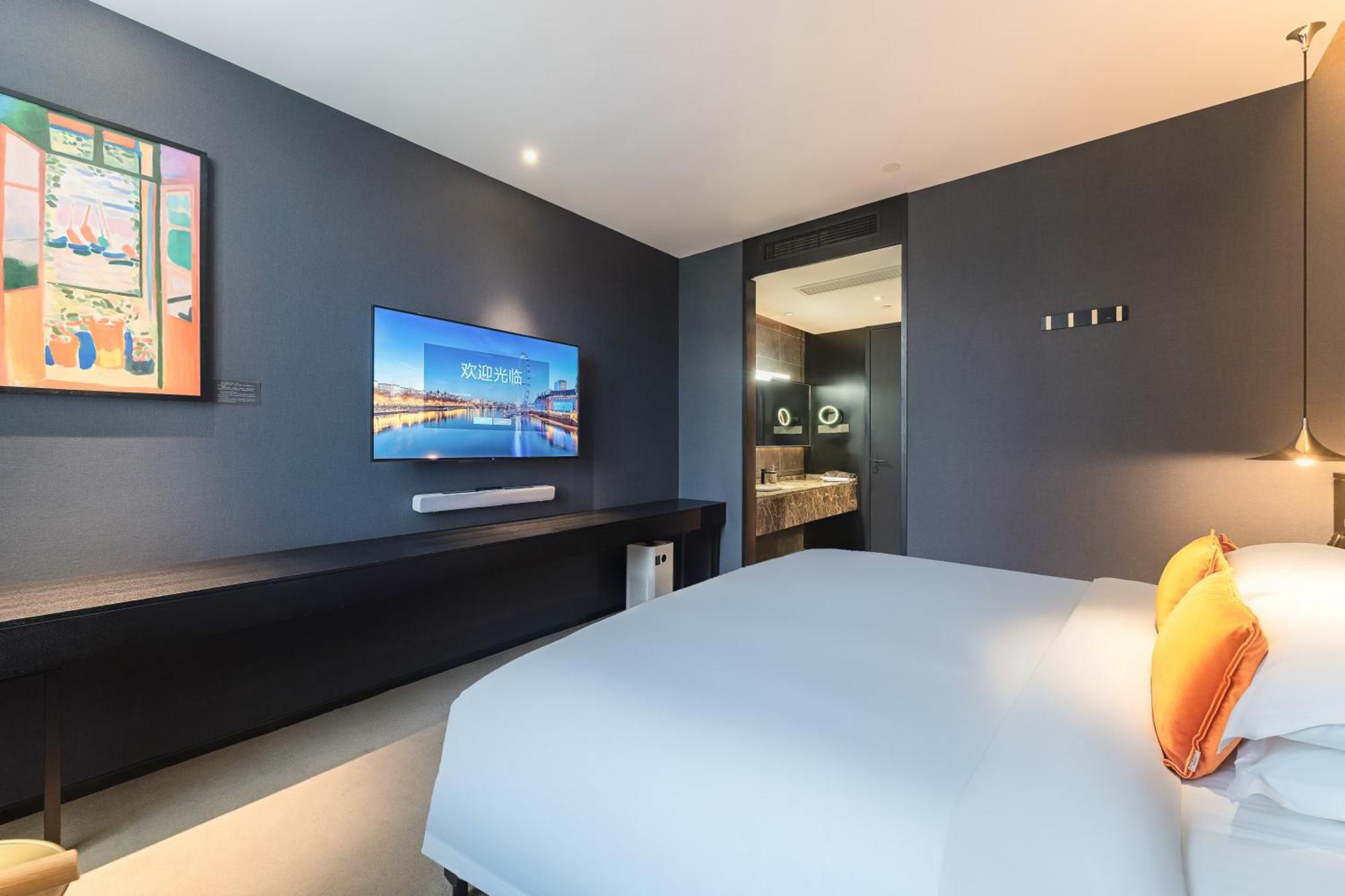 Hesu Designer Hotel & Suites -Near Xi'An Drum Tower And Yongning Gate -Free Laundry Luggage Storage -Kitty Cafe With Freshly Ground Coffee -24H Front Desk -English Service Dış mekan fotoğraf
