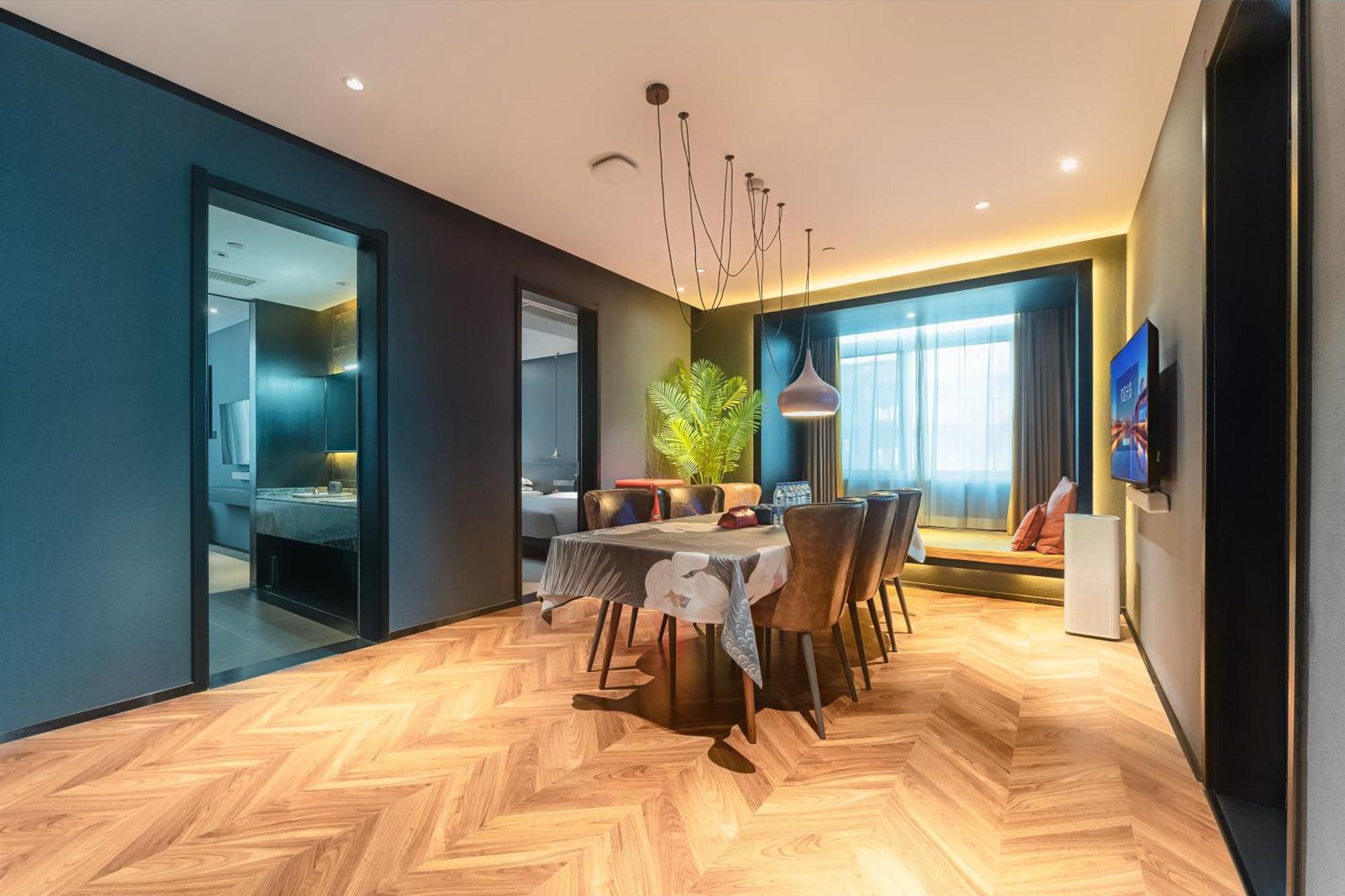 Hesu Designer Hotel & Suites -Near Xi'An Drum Tower And Yongning Gate -Free Laundry Luggage Storage -Kitty Cafe With Freshly Ground Coffee -24H Front Desk -English Service Dış mekan fotoğraf