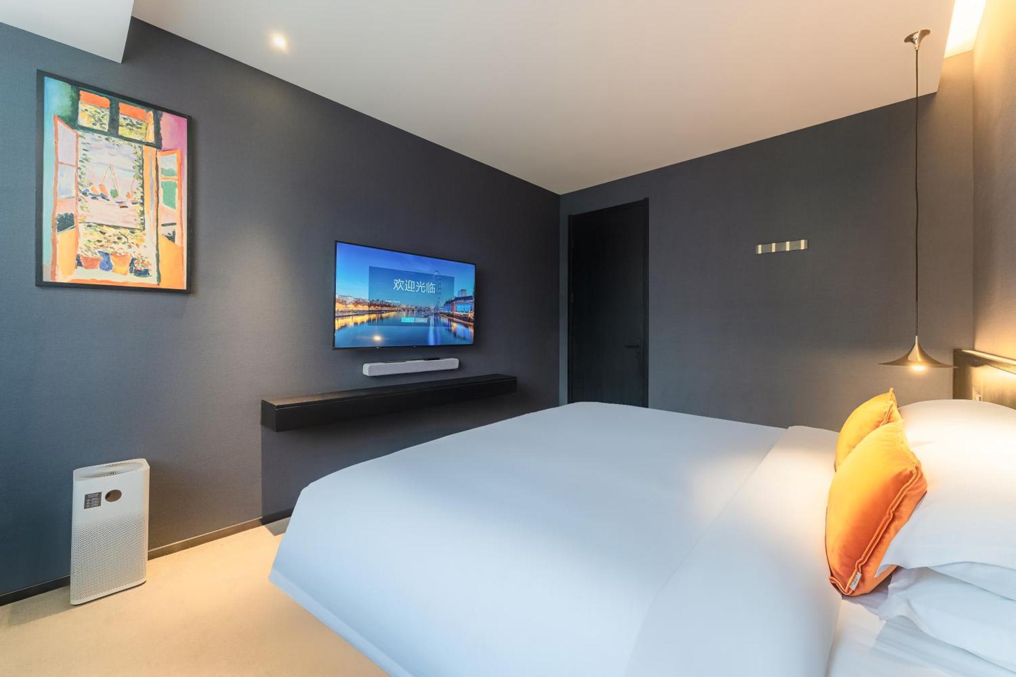 Hesu Designer Hotel & Suites -Near Xi'An Drum Tower And Yongning Gate -Free Laundry Luggage Storage -Kitty Cafe With Freshly Ground Coffee -24H Front Desk -English Service Dış mekan fotoğraf