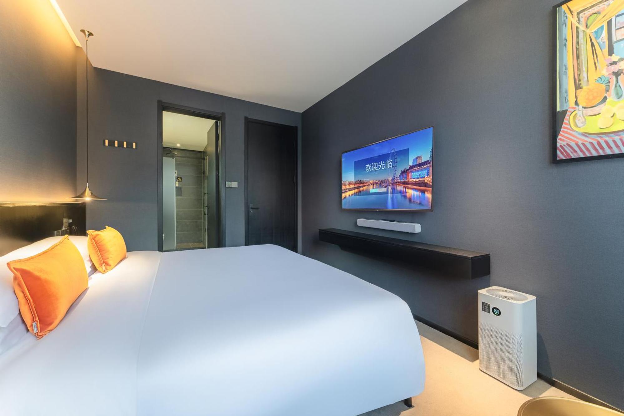 Hesu Designer Hotel & Suites -Near Xi'An Drum Tower And Yongning Gate -Free Laundry Luggage Storage -Kitty Cafe With Freshly Ground Coffee -24H Front Desk -English Service Dış mekan fotoğraf