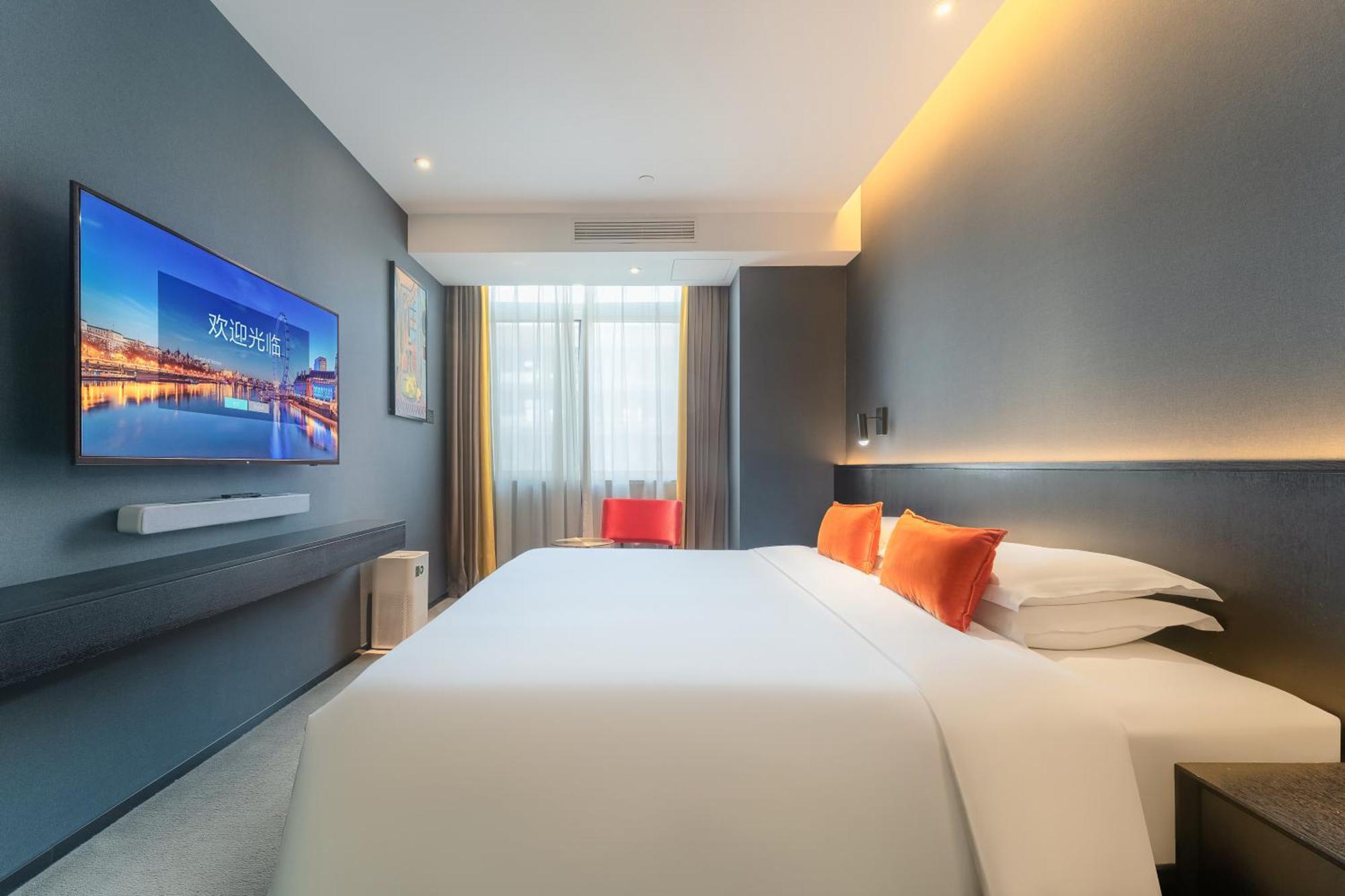 Hesu Designer Hotel & Suites -Near Xi'An Drum Tower And Yongning Gate -Free Laundry Luggage Storage -Kitty Cafe With Freshly Ground Coffee -24H Front Desk -English Service Dış mekan fotoğraf