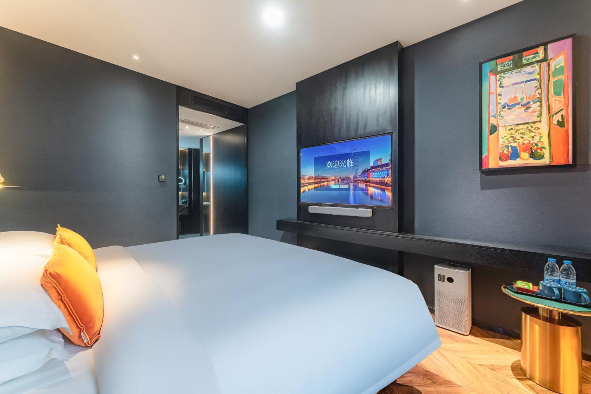 Hesu Designer Hotel & Suites -Near Xi'An Drum Tower And Yongning Gate -Free Laundry Luggage Storage -Kitty Cafe With Freshly Ground Coffee -24H Front Desk -English Service Dış mekan fotoğraf