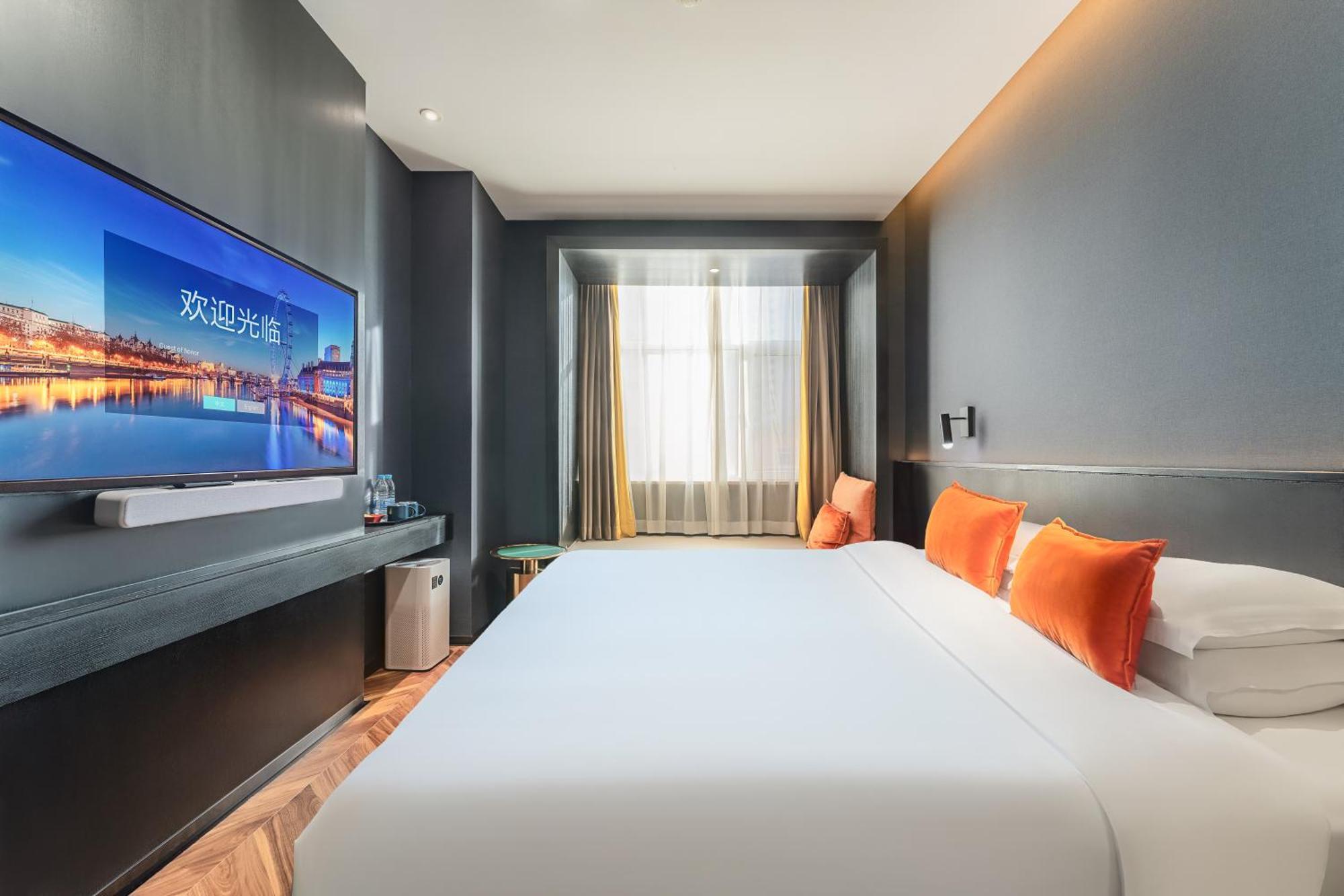 Hesu Designer Hotel & Suites -Near Xi'An Drum Tower And Yongning Gate -Free Laundry Luggage Storage -Kitty Cafe With Freshly Ground Coffee -24H Front Desk -English Service Dış mekan fotoğraf